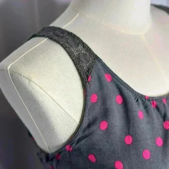 Mossimo Supply Co. Polka Dot Sleeveless Dress (568) - Picture 7 of 12